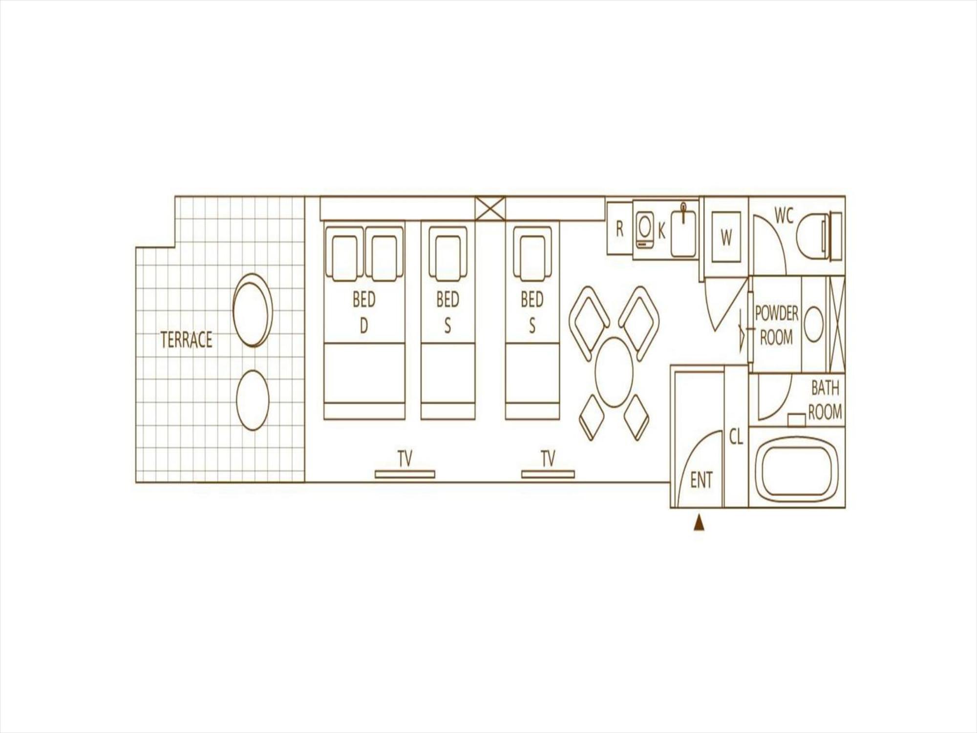 Apartamento estudio de 20 m² en Naha, con 1 baño privado. Exterior foto